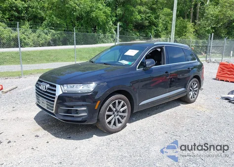 2017 Audi Q7 3.0T Premium from USA, damaged, VIN WA1LAAF72HD025968